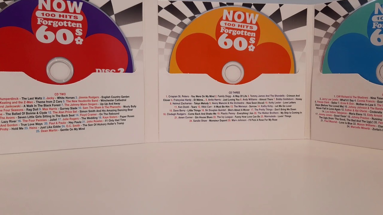 Now 100 Hits Forgotton 60s Review