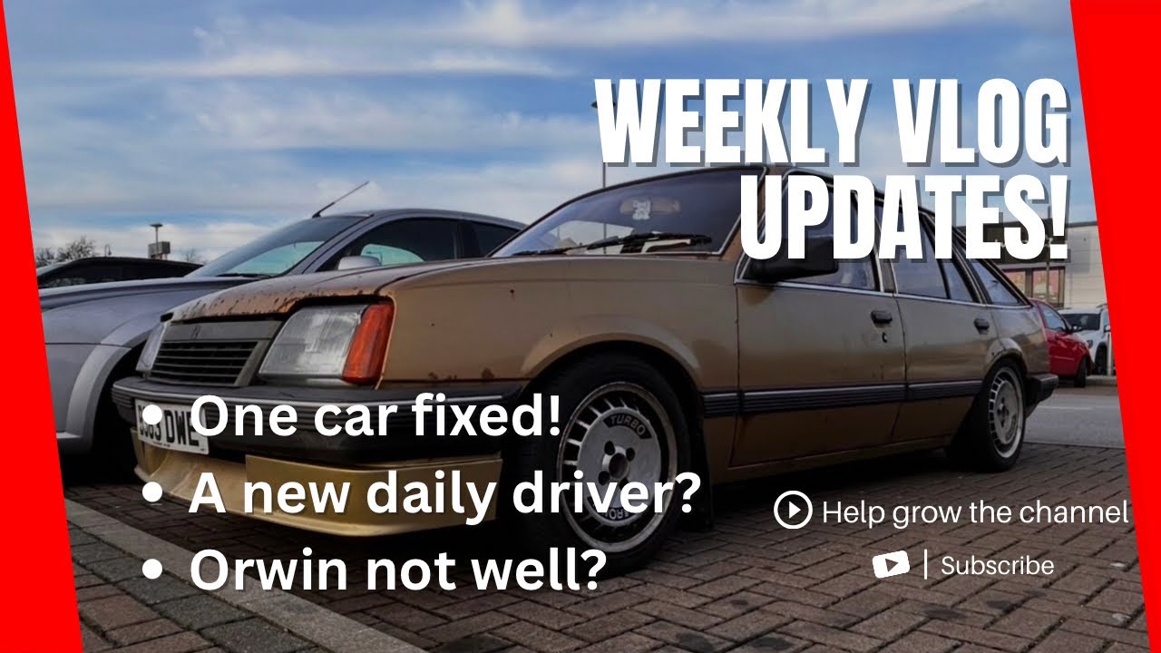 Еженедельное обновление видеоблога! Проблемы с Cavalier Mk2 Orwin? TVR починили? Новый автомобиль...