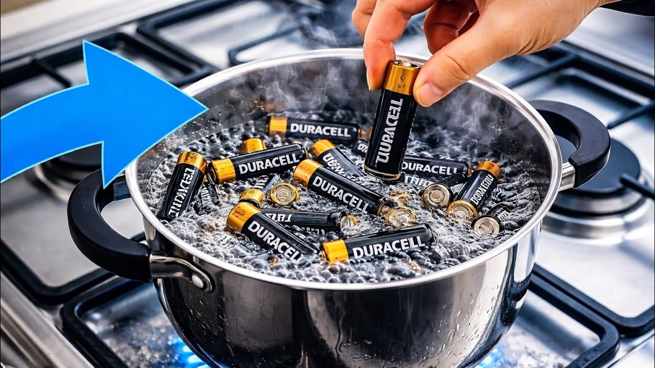 Don't throw away old AA batteries! You won't believe this trick!