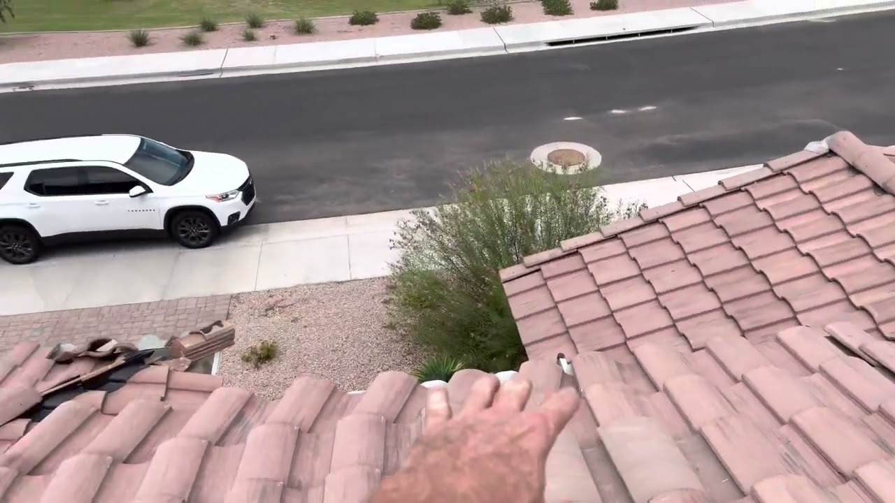 Kellie Braico tile roof wind damage