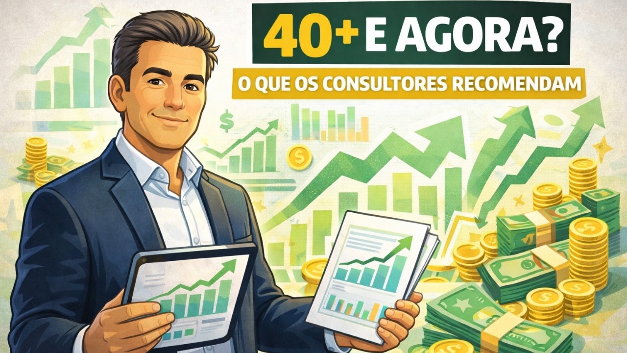 O Que Consultores Financeiros Recomendam Para Quem Tem 40+