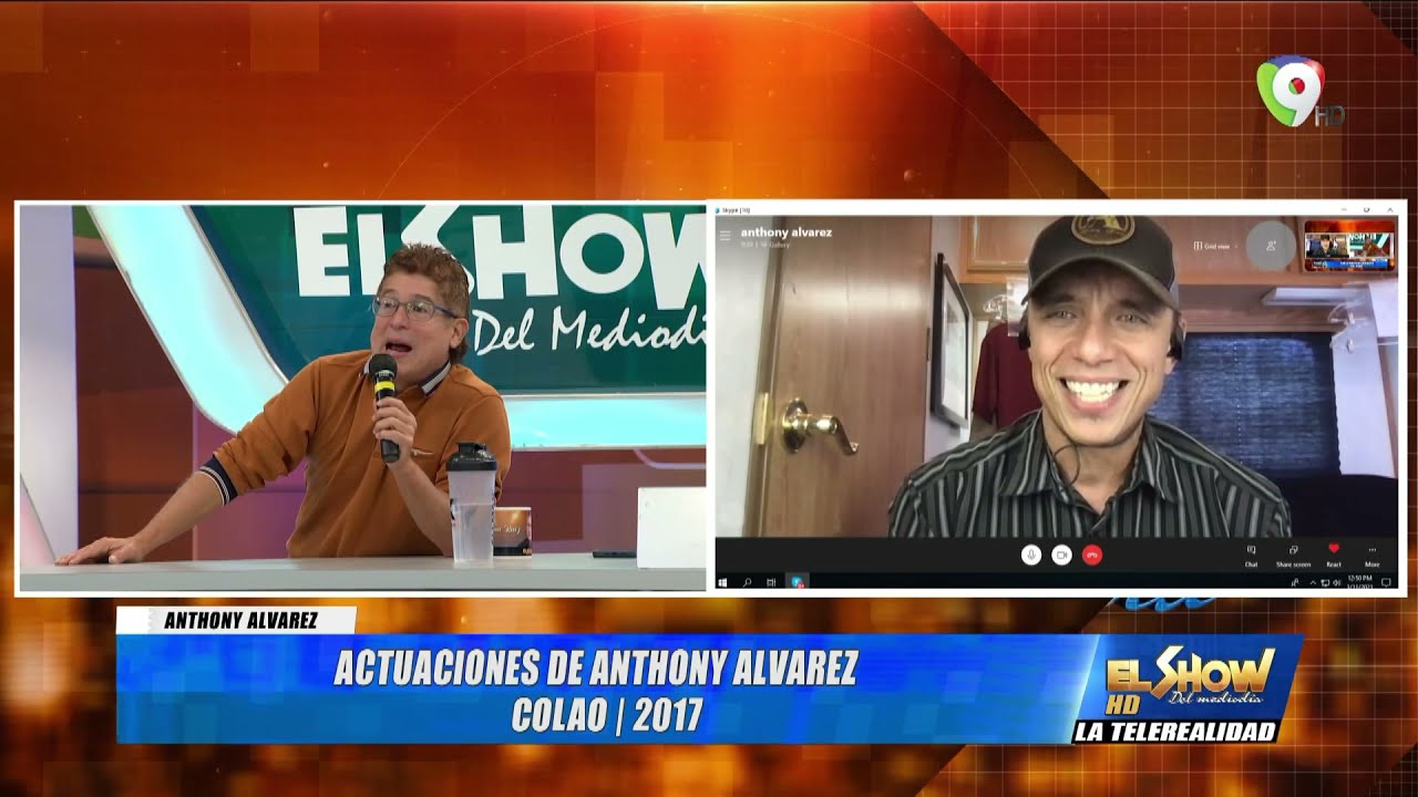 Anthony &Aacute;lvarez, gran embajador del talento dominicano | El Show del Mediod&iacute;a