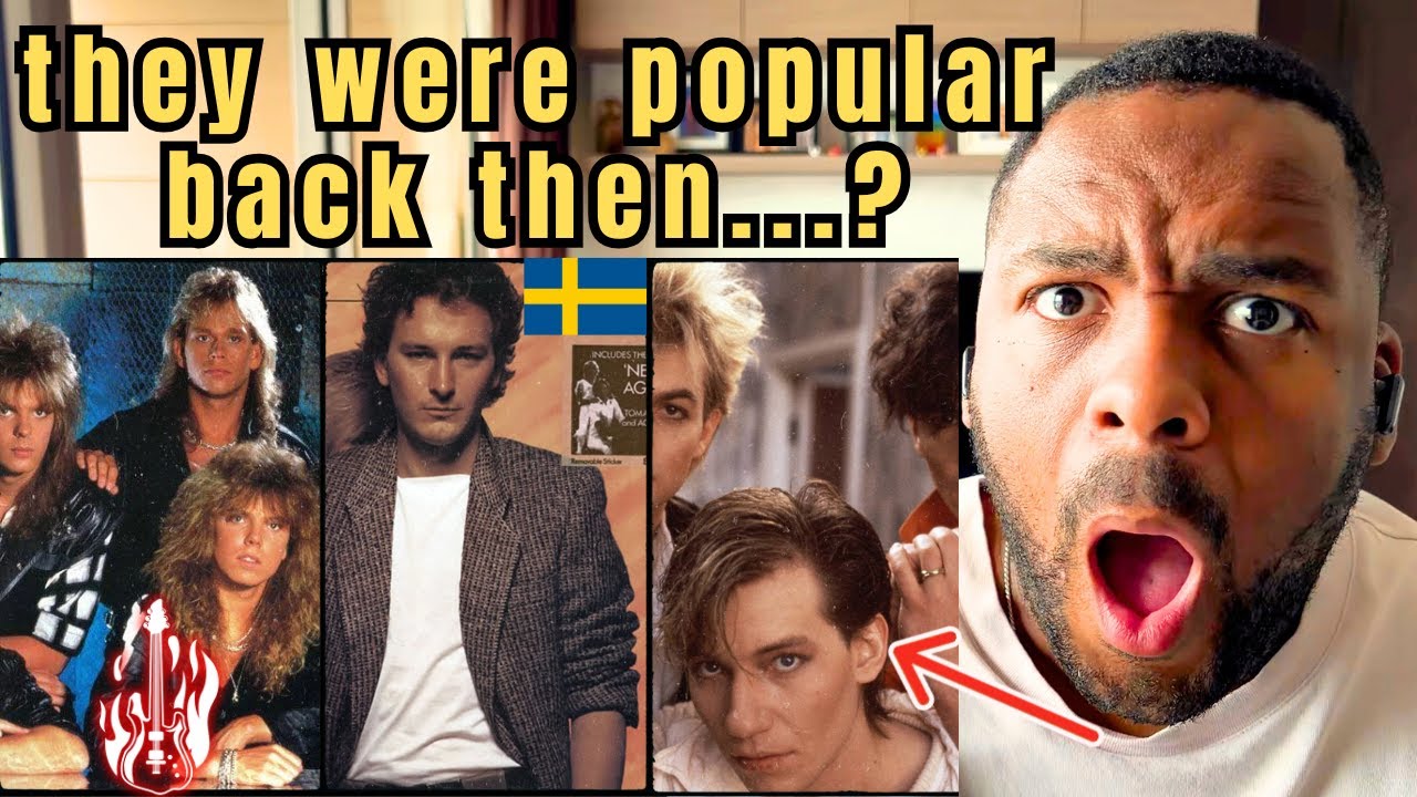 Brit Reacts to Number one 80's songs in Sweden