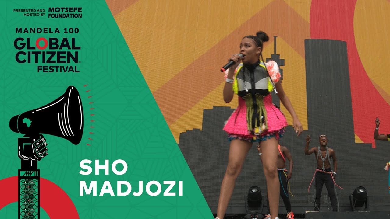 Sho Madjozi Performs “Kona” | Global Citizen Festival: Mandela 100