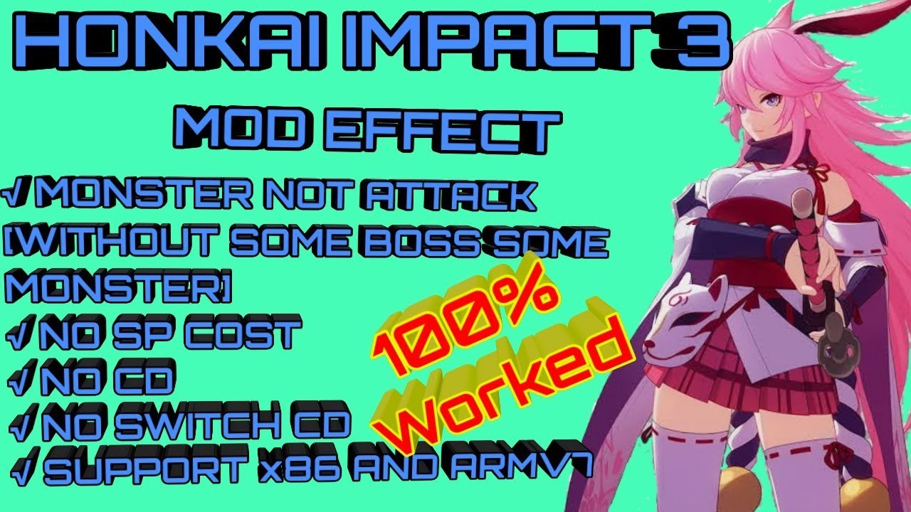 [MOD] HACK/CHEAT HONKAI IMPACT 3 SEA 2019 100% WORKED