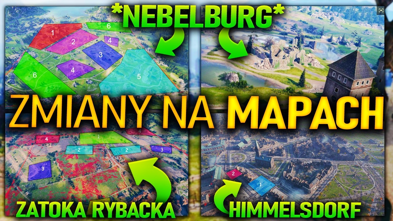 WG ZASKOCZYŁO ZMIANAMI NA MAPACH | Nowa mapa + Nowy TRYB!