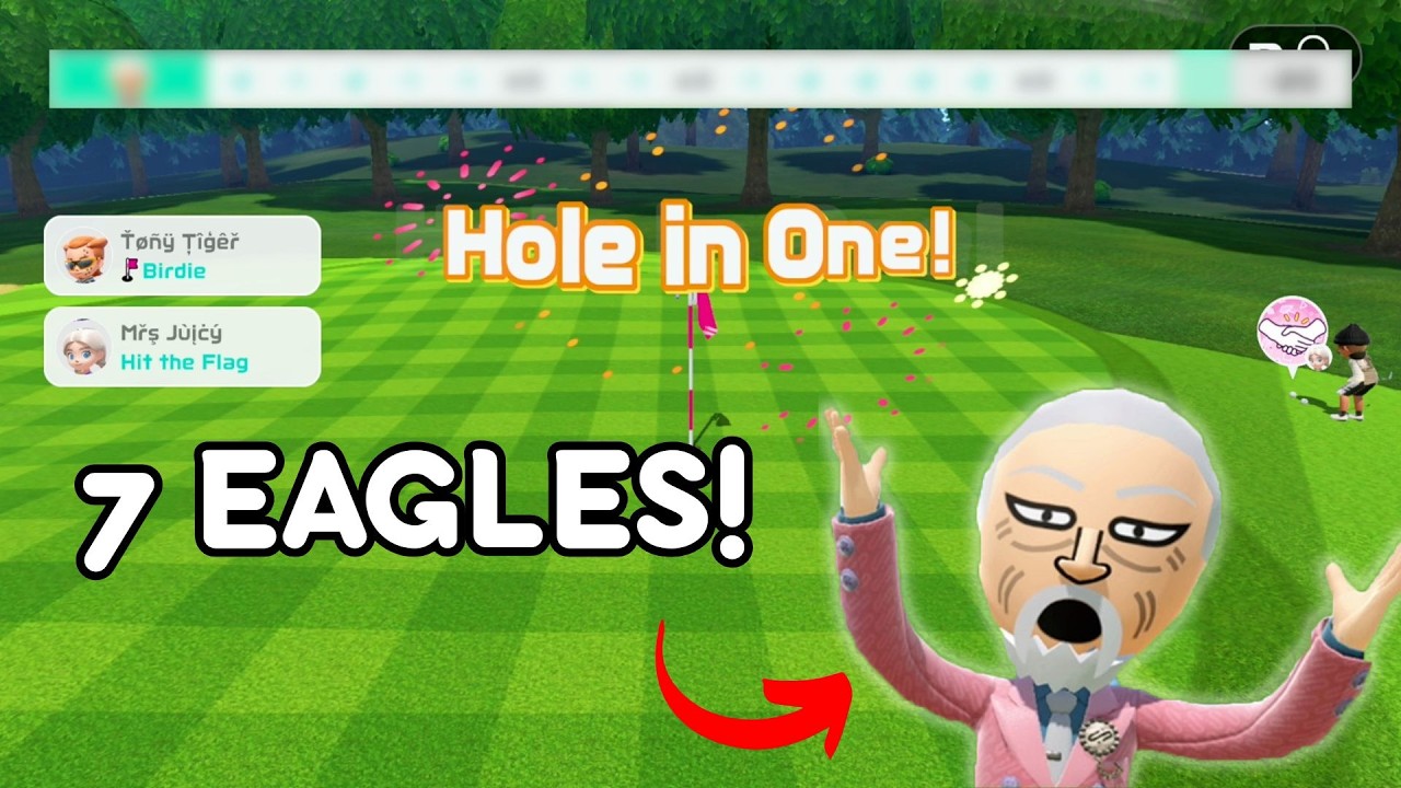 Самый безумный раунд в моей жизни! (Switch Sports Golf)