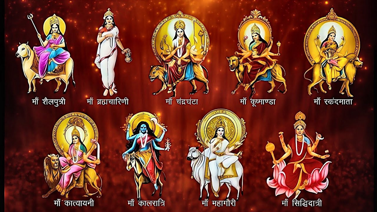🌸 नौ देवी महिमा भजन|Navdurga Navratri Bhajan |Powerful Navratri Song|Jai Mata Di🌸#@OKSadhviGupta-OK 