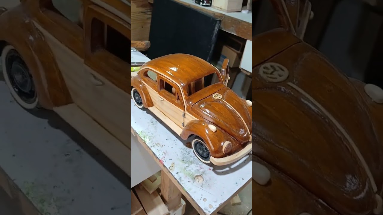 #fusca  como fazer um fusca de madeira