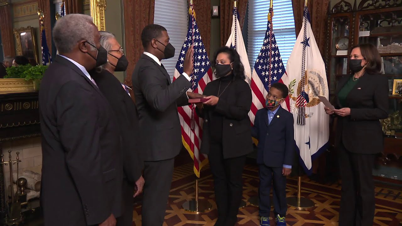 Vice President Harris Ceremonially Swears In Michael Regan as EPA Administrator