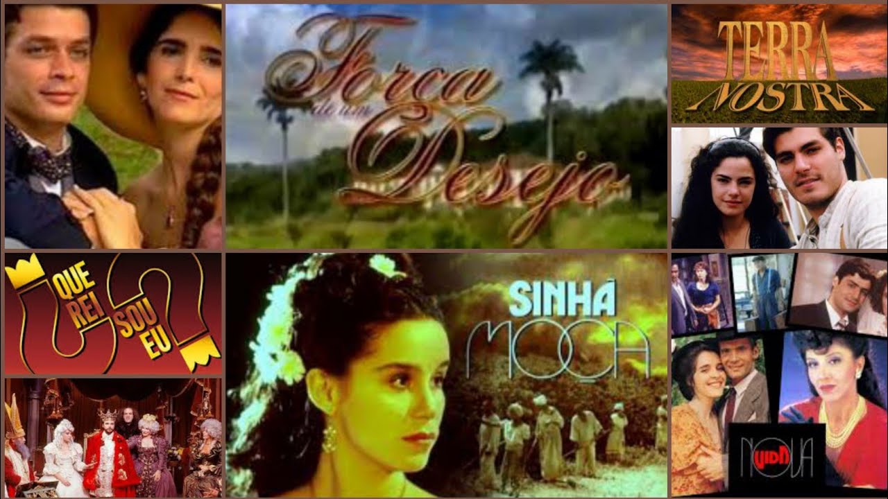 Novelas de &Eacute;poca da Globo - ANOS 80 E 90