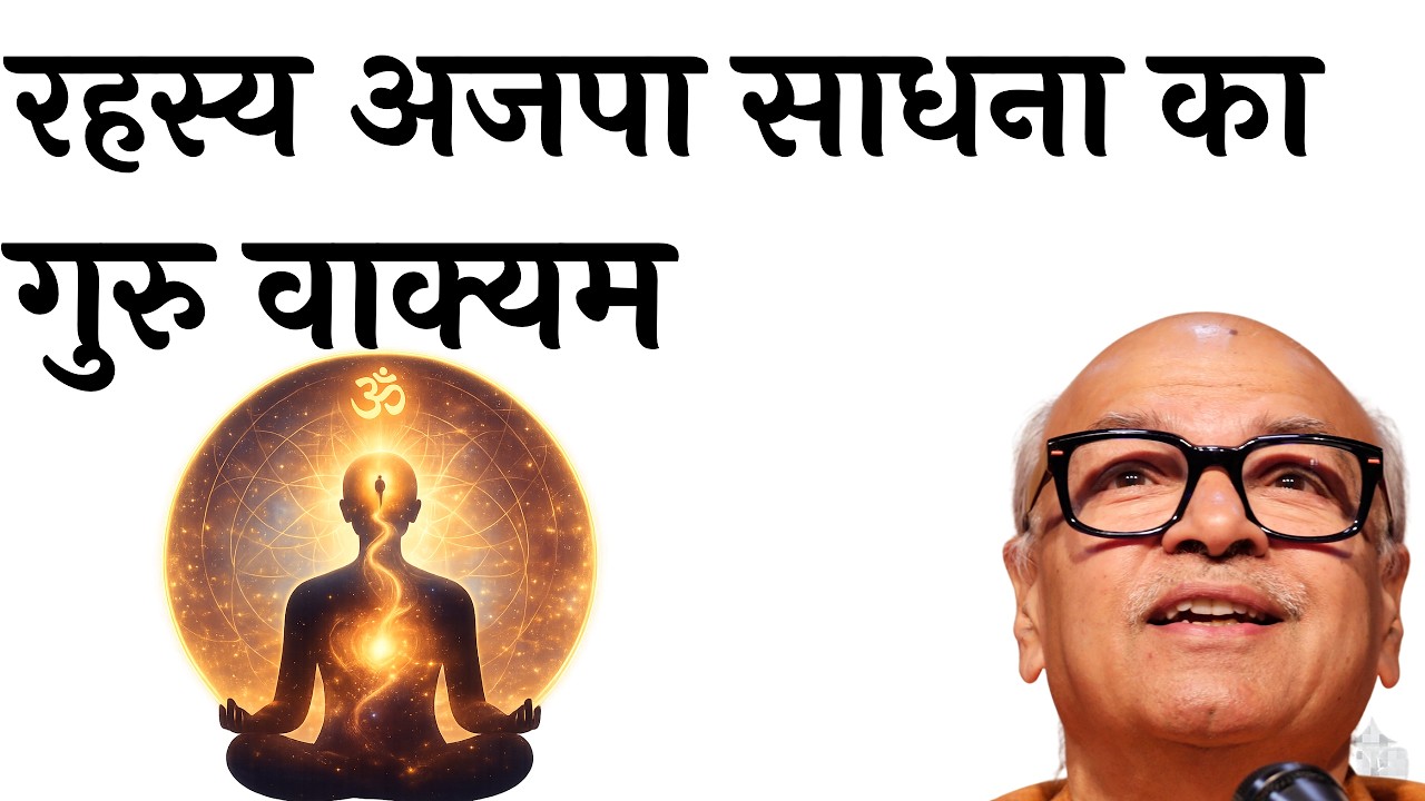 रहस्य अजपा साधना का जो Genes में परिवर्तन(Genes Expression)लाती है,भाग 1Guru Vakyam 6(नीचे अवश्य पढ़ो