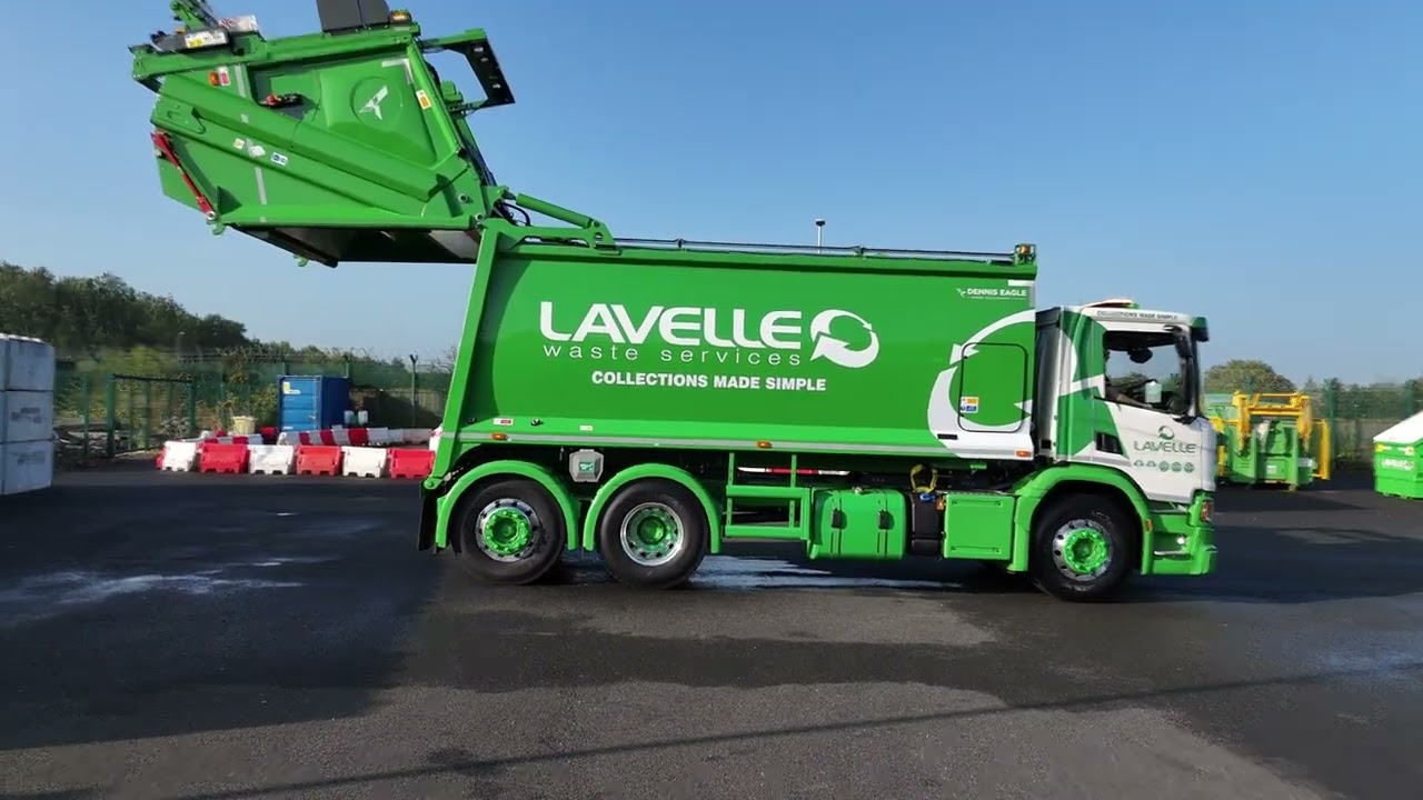 Our new bin wagon hits the road!