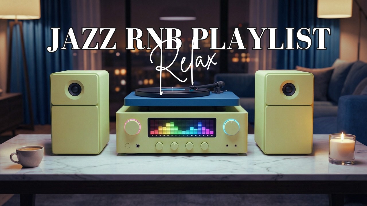 Smooth Jazz & R&B Soul Music for Night City View and Calm Vibes