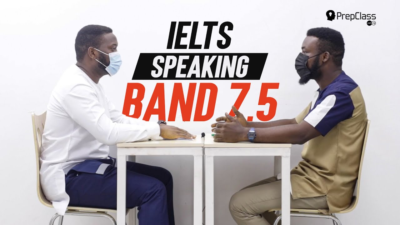 Пробный тест IELTS Speaking для нигерийцев и африканцев — пример BAND 7.5