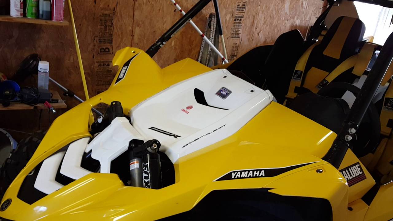 Easier way to change secondary air filter on yxz1000r