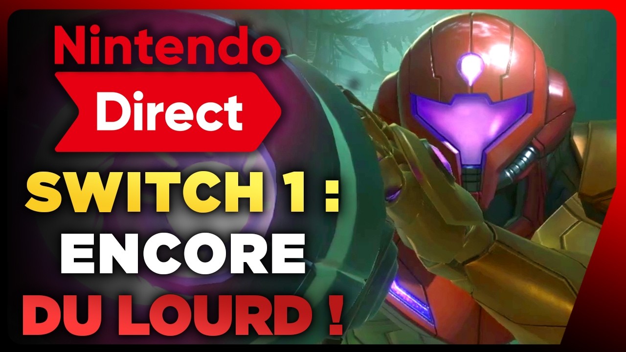 La Switch 1 c'est fini ? Oh que non ! Retour sur toutes les annonces à retenir du Nintendo Direct !