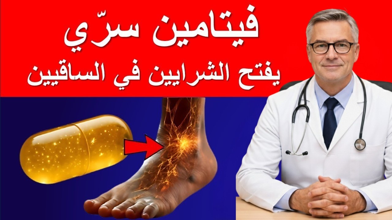 أقوى فيتامين لكبار السن: يُفتح الشرايين في الساقين، يُذيب الجلطات ويُنشط الدورة الدموية