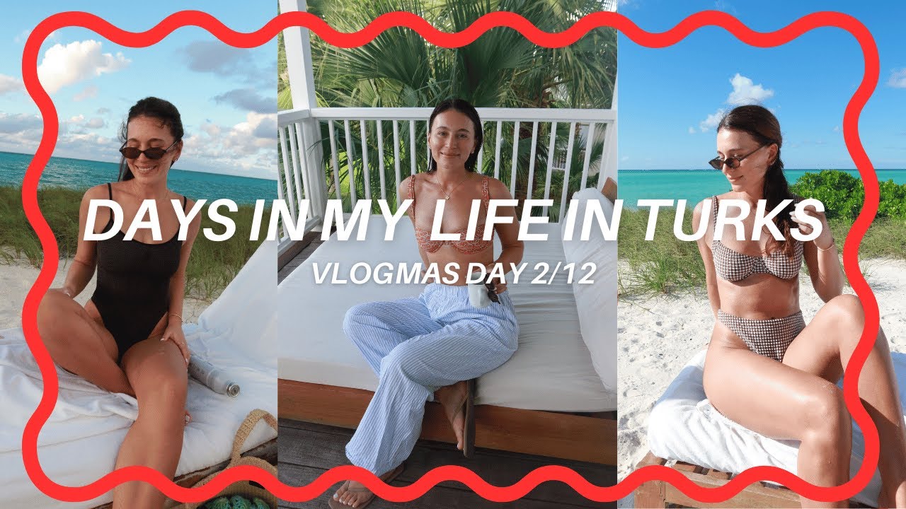 VLOGMAS ДЕНЬ 2 | Поехали со мной на Теркс и Кайкос!