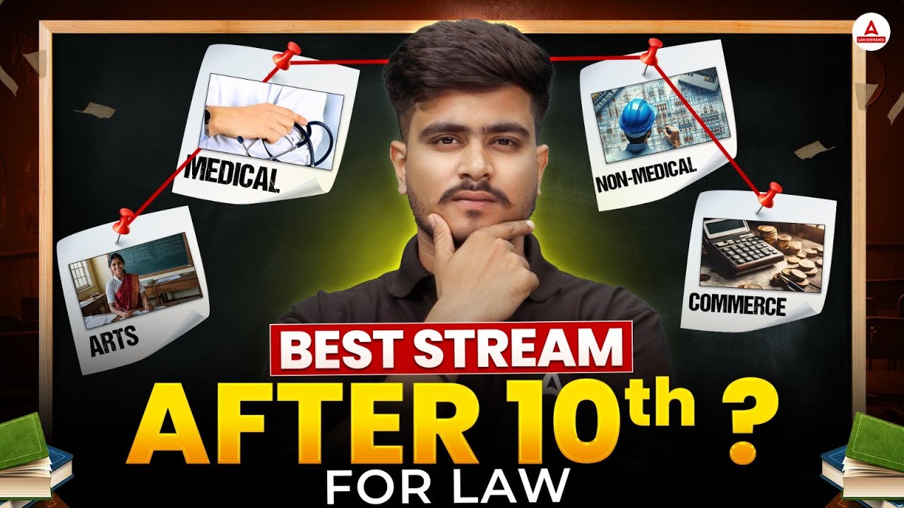 Which stream is best after 10th for law | Law Entrance Exam Preparation 2026 - 27