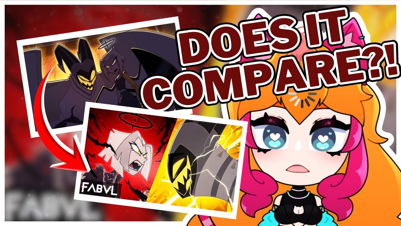 Is this HAZBIN HOTEL GRAVITY cover BETTER than the ORIGINAL? | FabvL Ver REACTION