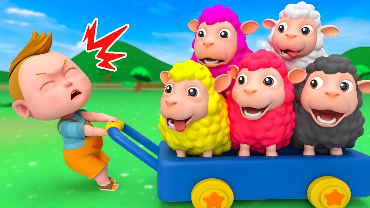 Ch&uacute; Cừu Con - Những Ch&uacute; Cừu Cầu Vồng -  Li&ecirc;n Kh&uacute;c Ca Nhạc Thiếu Nhi Remix S&ocirc;i Động