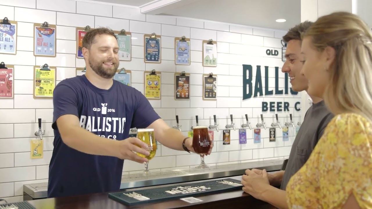 Looking for a brewery in Airlie Beach with a side of paradise?