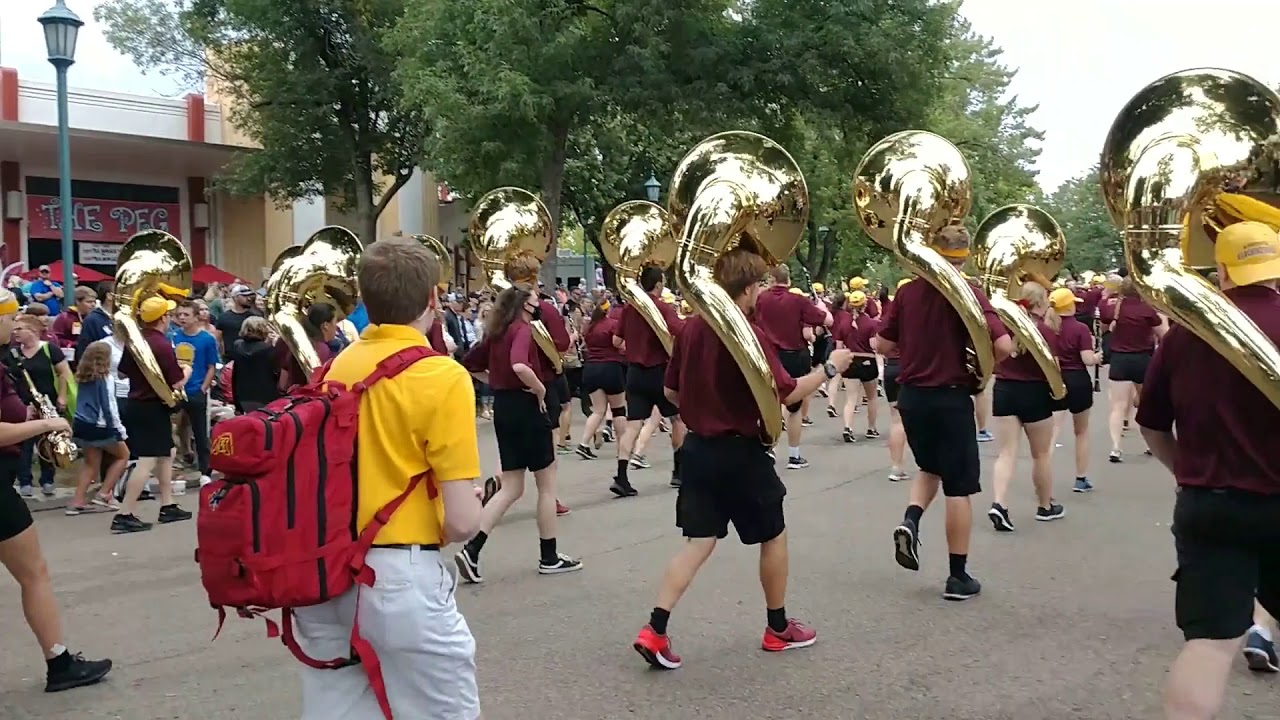 University of Minnesota Marching Band at 2019 State Fair