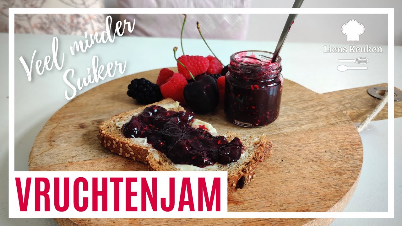 Frisse en snelle jam | JAM | Minder suiker, geen geleisuiker
