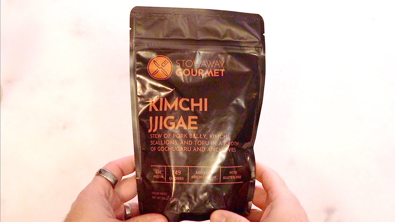 Stowaway Gourmet | Kimchi Jjigae | Freeze Dried MRE