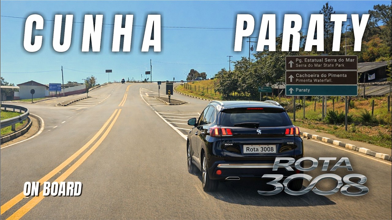 🚗 Estrada de Cunha a Paraty | Da Serra ao Litoral | Onboard
