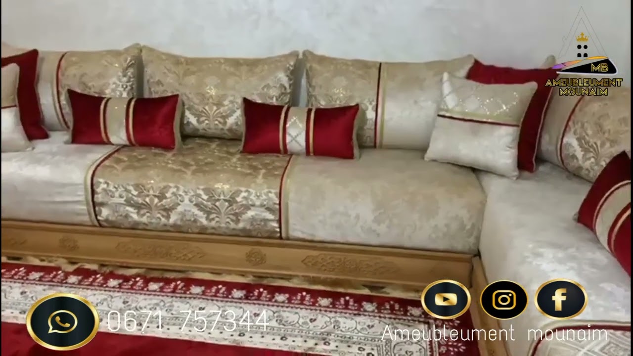 Salon Marocain Moderne 2022/ نصائح وافكار لتفريشة الصالون المغربي/