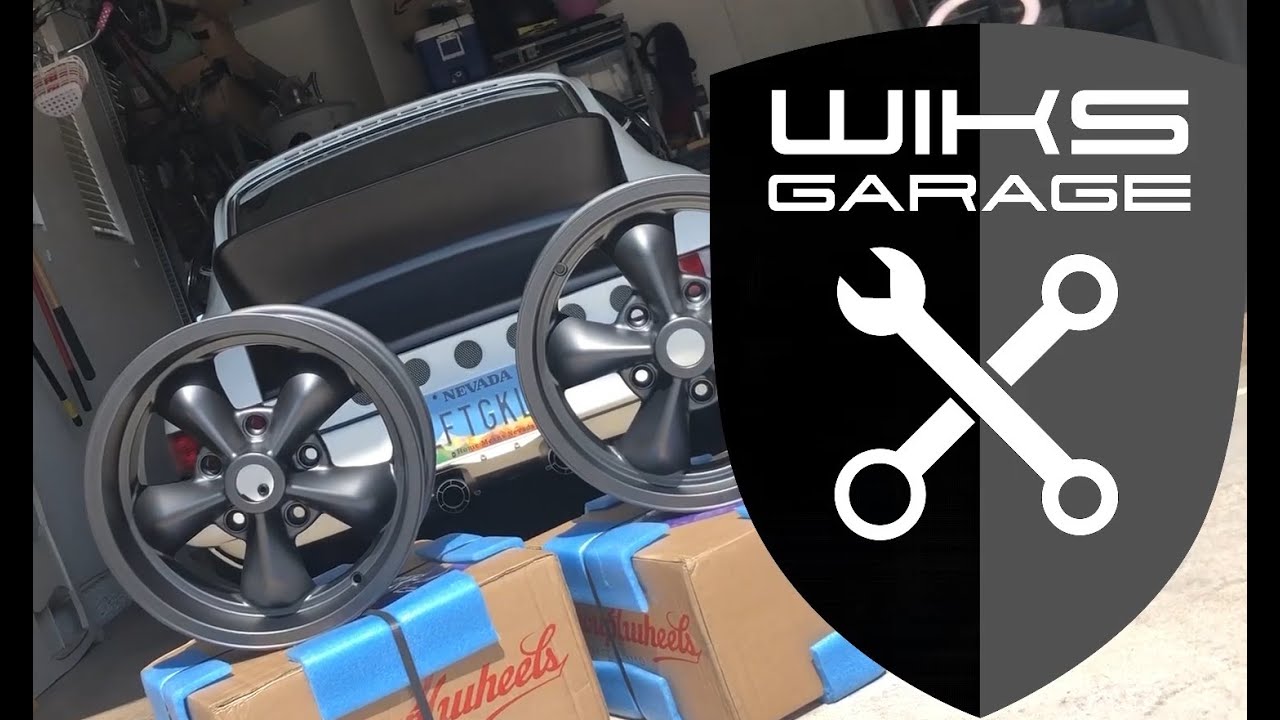 Showing the Group 4 Wheels Torque Thrust replicas for my 1975 Porsche 911S