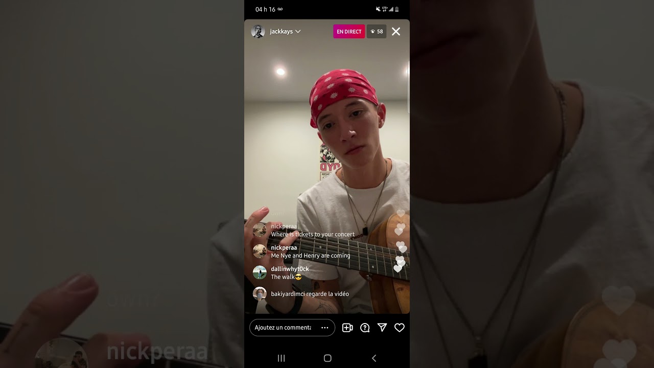 Jack Kays - No Matter What Happens & The Walk (UNRELEASED) Instagram Live