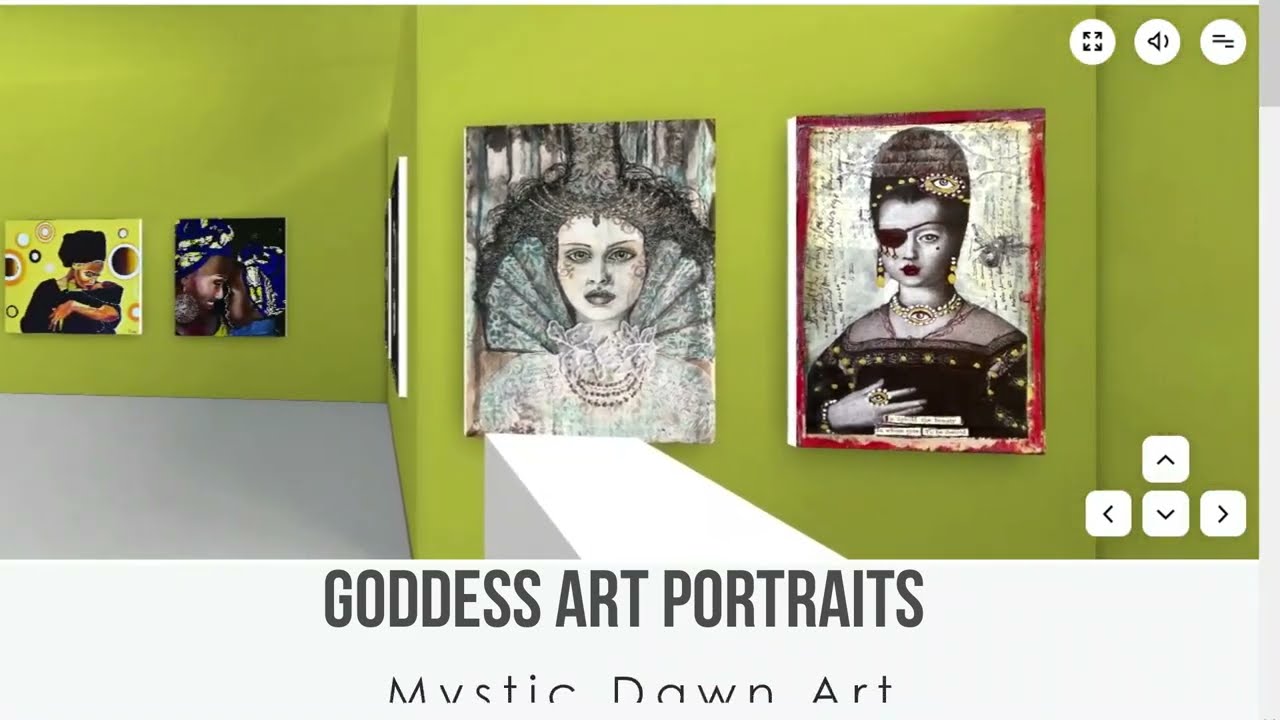 Goddess Art Show: Portrait Exhibit (Jan 2026) Feat. Mystic Dawn Art