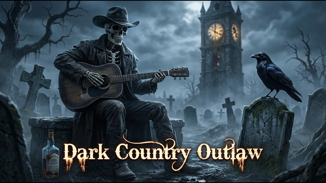 Dark Country Music 🌑 Outlaw Cowboy & Haunted Western Mix