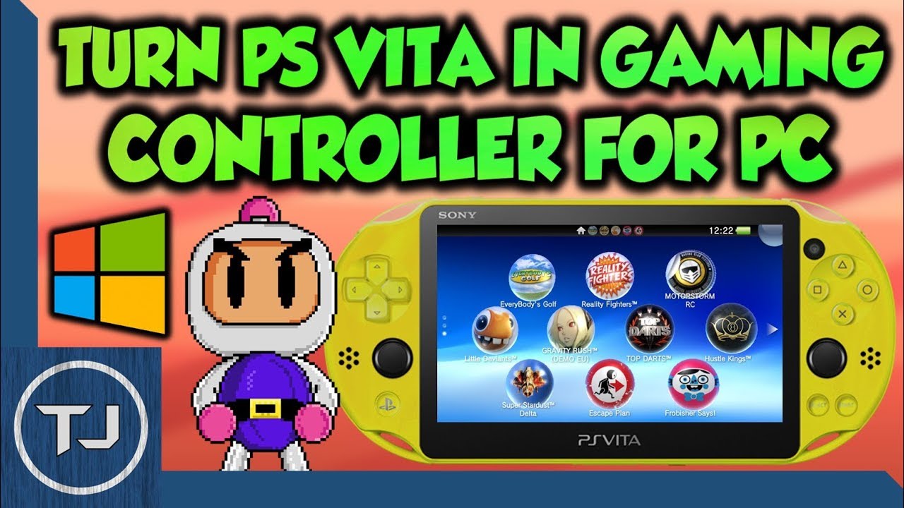 Превратите PS Vita в игровой контроллер для ПК! (VitaStick)