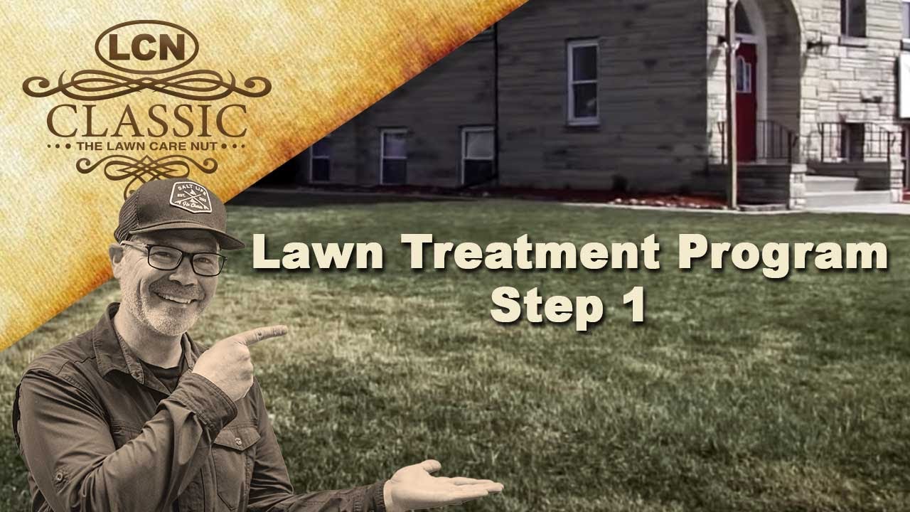 Lawn Treatment Program Step 1 - Project Lawn 2013