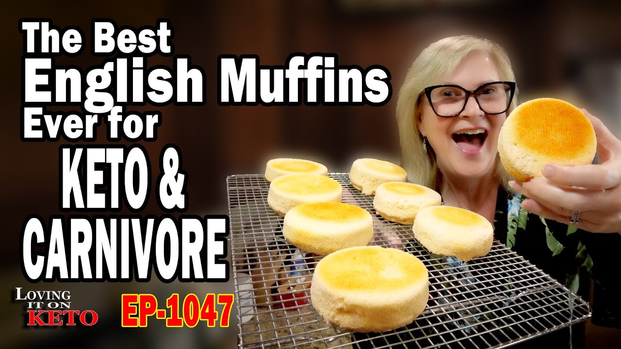 THE BEST ENGLISH MUFFINS EVER for KETO and CARNIVORE
