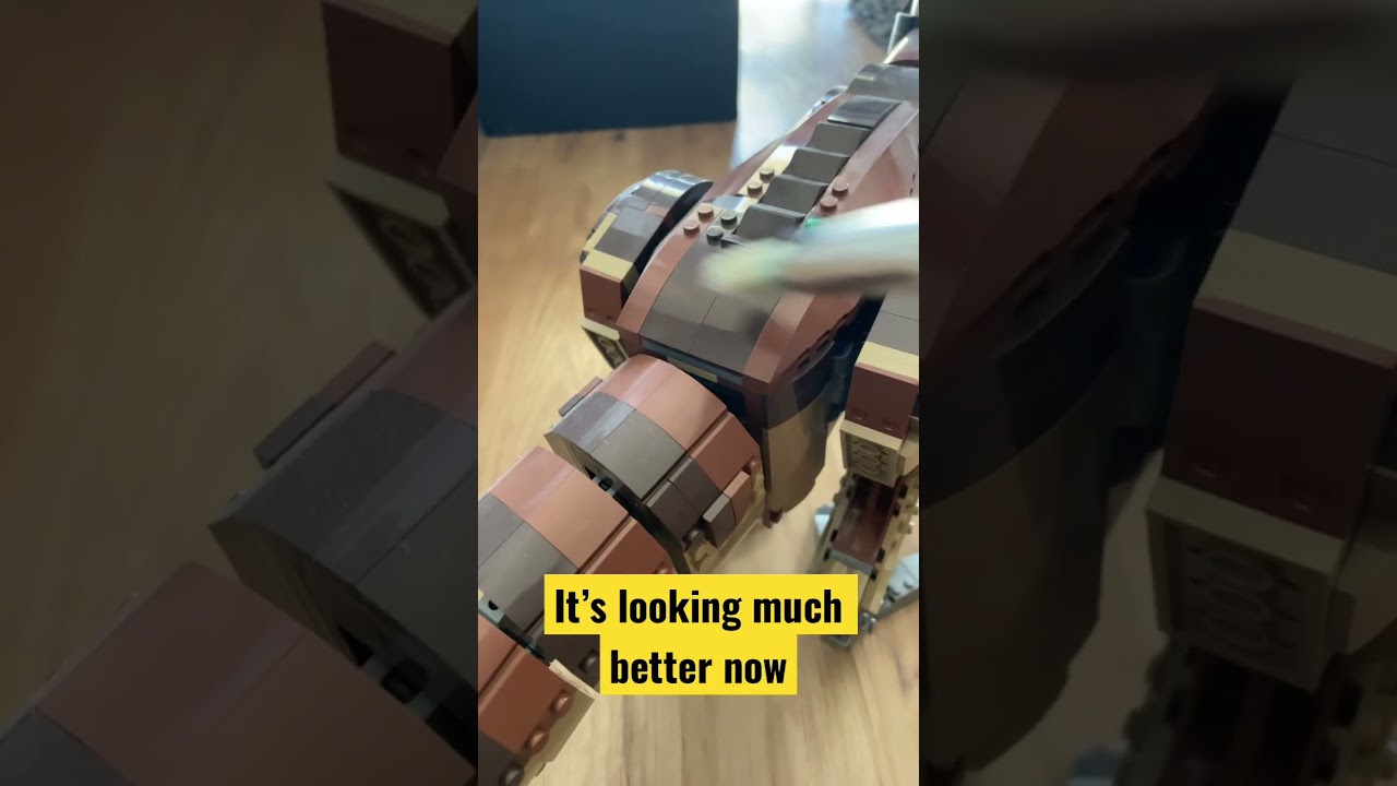 Cleaning your T-Rex (LEGO Dinosaur)