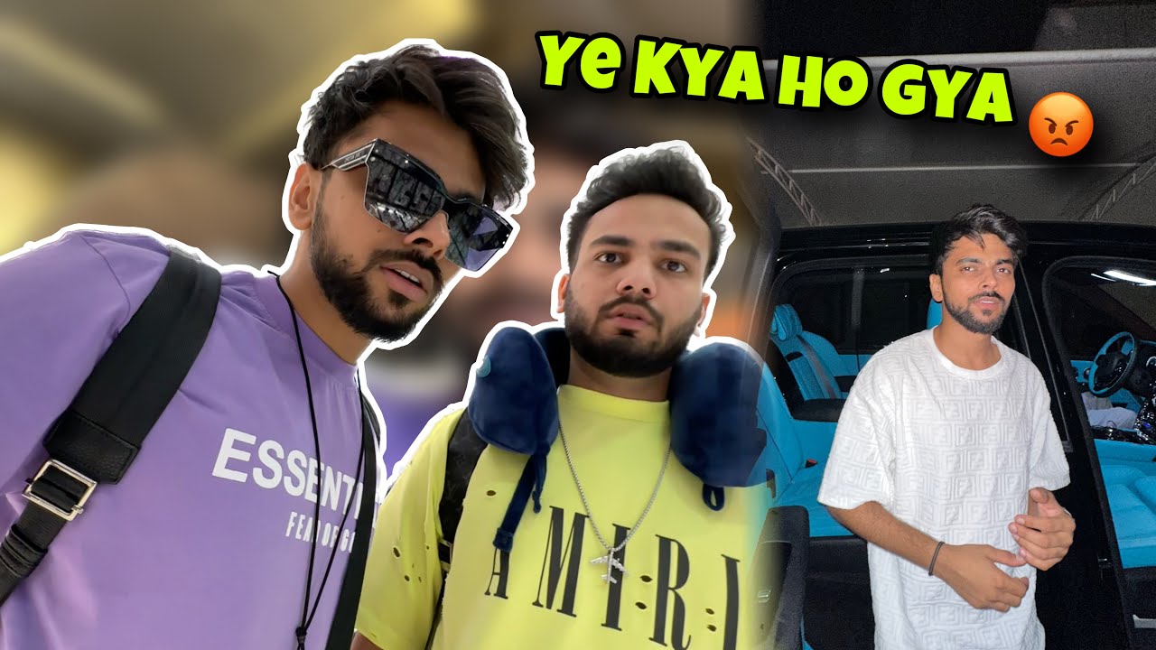 Dubai se Aate Time Bada Tehelka Mach Gya 🥵 @ElvishYadavVlogs