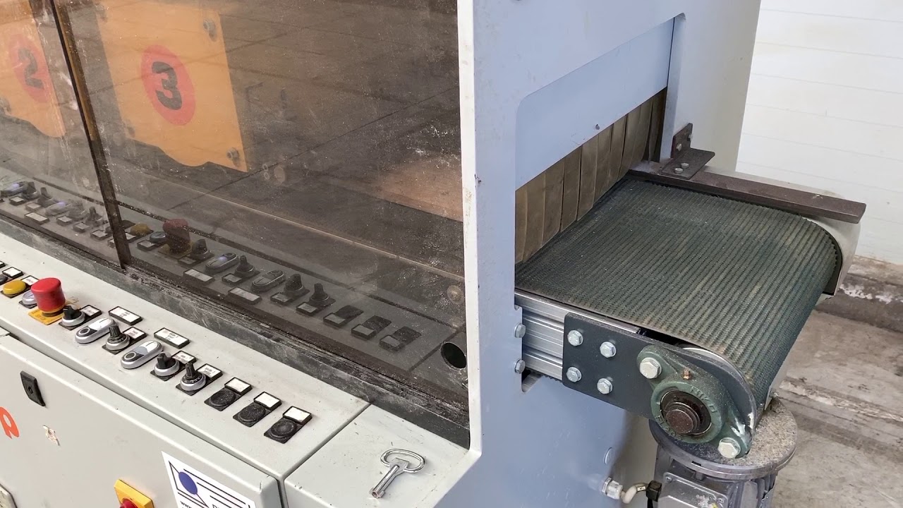 Strukturiermaschine / Bürstmaschine Prisma mit 3 Bürsten
