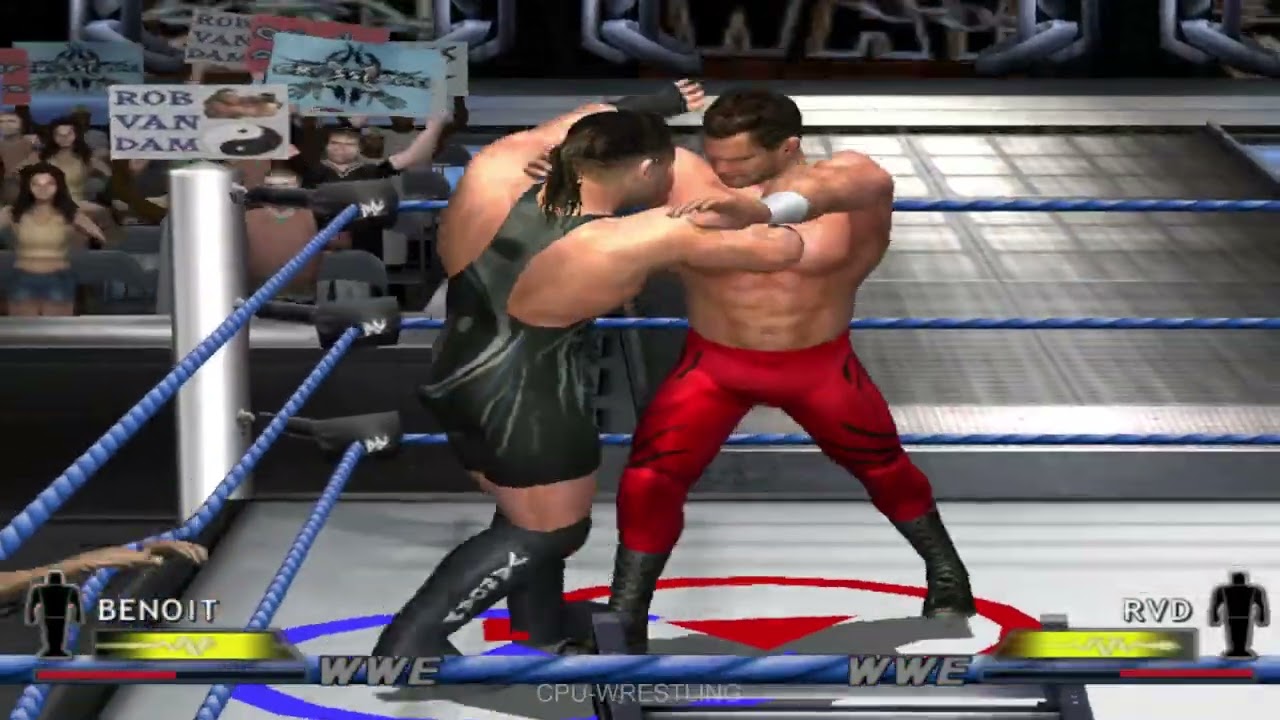 WWE Day of Reckoning | TLC MATCH | Chris Benoit vs Rob Van Dam!