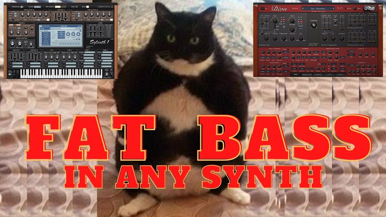 Make Fat Bass Sounds in Any Synth