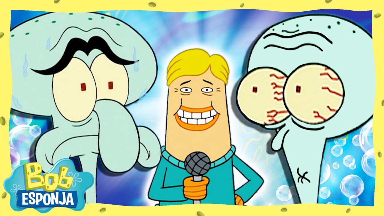 Lula Molusco versus Squilliam | Bob Esponja em Português