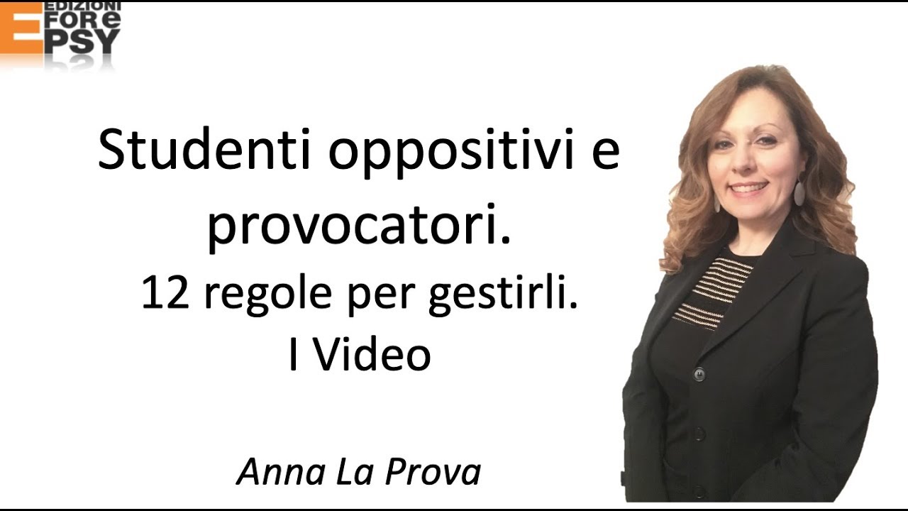 Gestire Studenti Oppositivi PrimoVideo