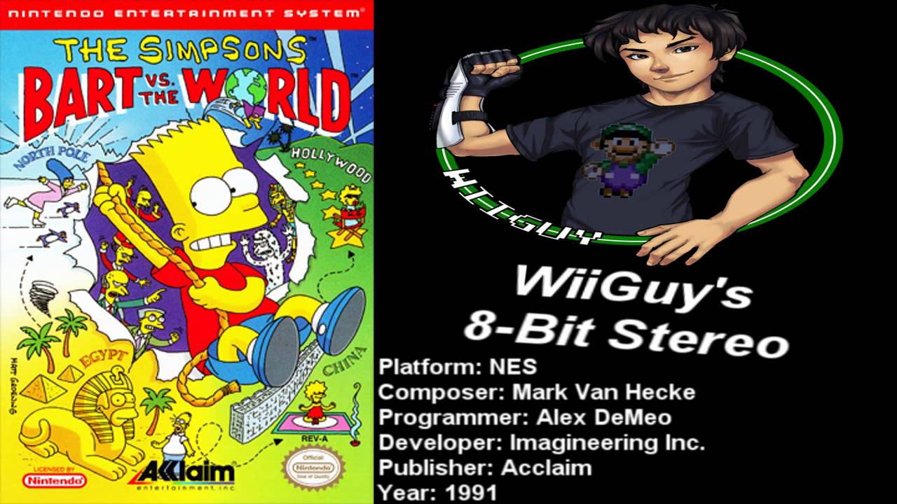 The Simpsons: Bart vs. the World (NES) Soundtrack - 8BitStereo