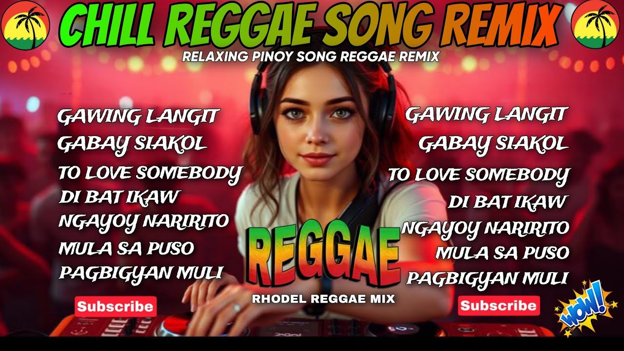 🔥NEW REGGAE| GAWING LANGIT ANG MUNDO X GABAY SIAKOL X CHILL REGGAE SONG REMIX/DJ RRM🔥