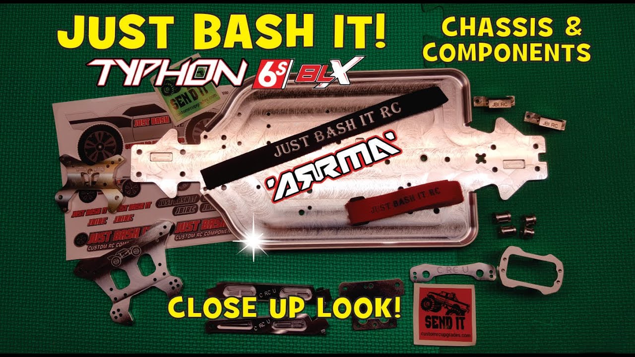 Обзор шасси и компонентов Arrma 6s Just Bash It &mdash; обзор настольного компьютера Typhon 6s JBI