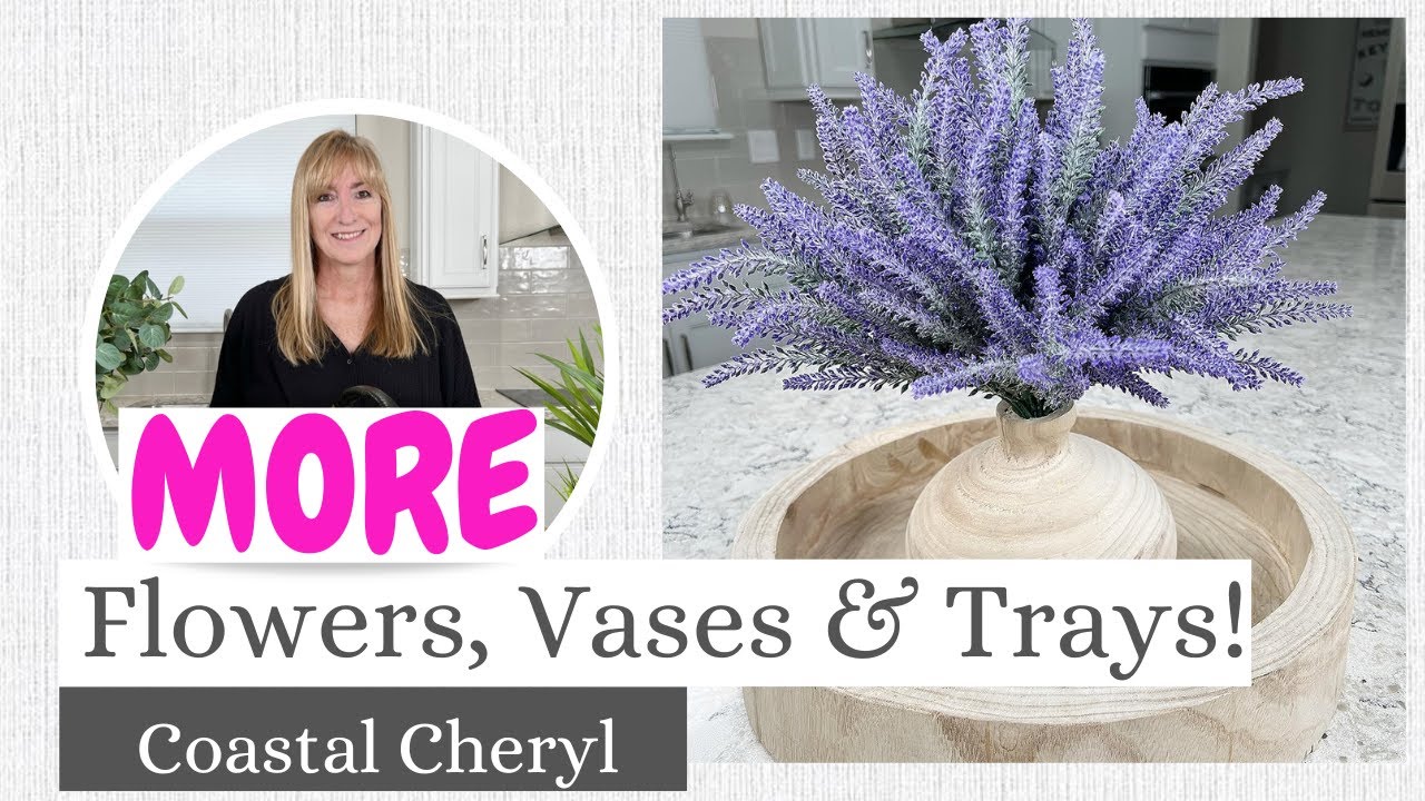 Flowers, Vases, and Trays Part Two! / Amazon Flower and Vase and Tray Combinations!